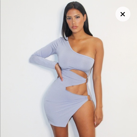 PrettyLittleThing Dresses & Skirts - BRAND NEW NEVER WORN BABY BLUE BODYCON DRESS